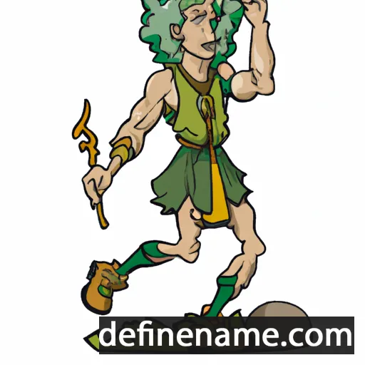 cartoon of the name Ceolric