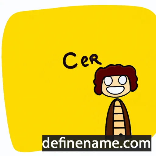 cartoon of the name Cera