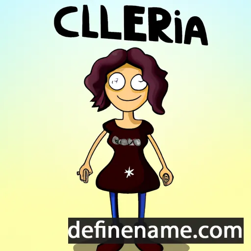 cartoon of the name Cerelda