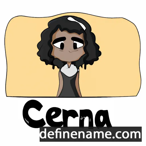 Cerena cartoon