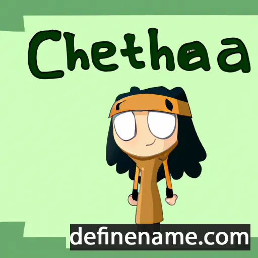 cartoon of the name Ceretha