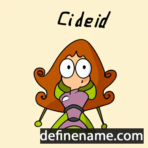 Cerilde cartoon