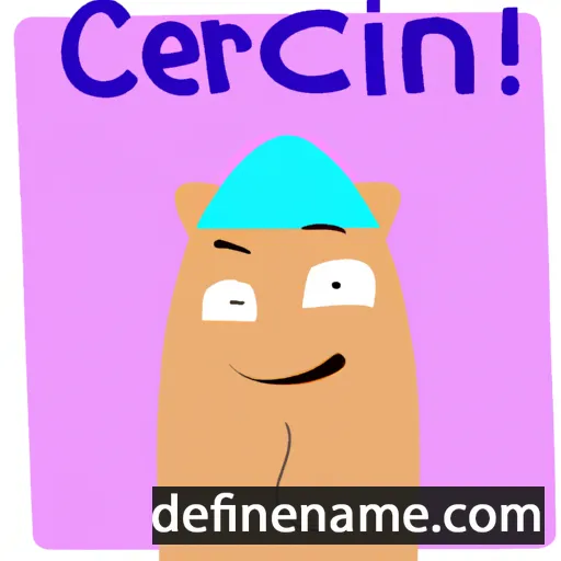 Cernín cartoon