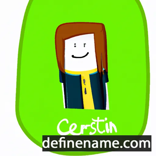 Cerstin cartoon