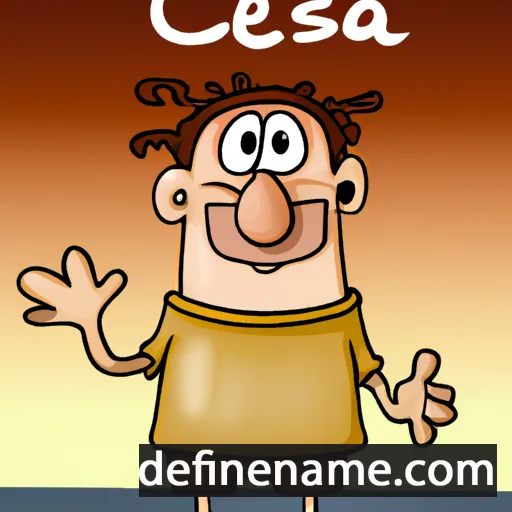 Cesari cartoon