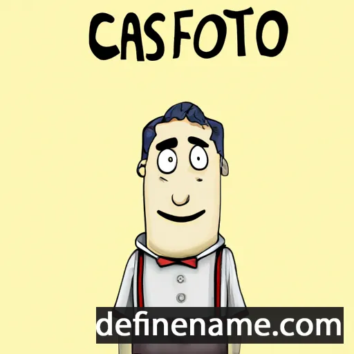 cartoon of the name Cesarotto