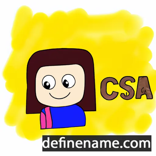 Cesia cartoon