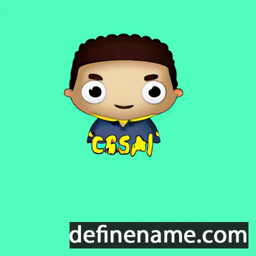 cartoon of the name Cesiah