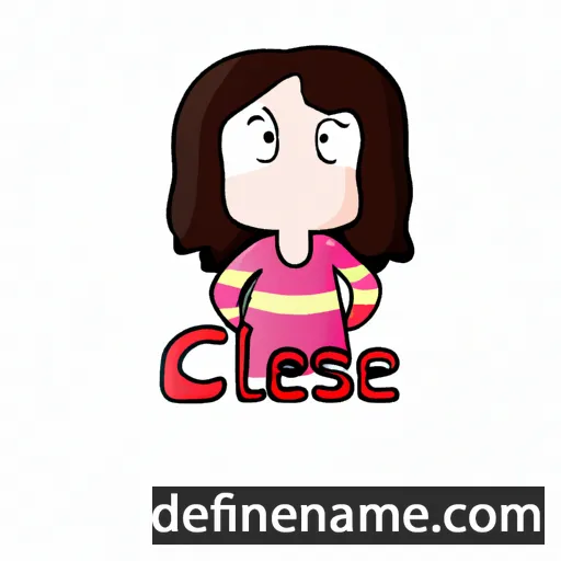 Ceslee cartoon