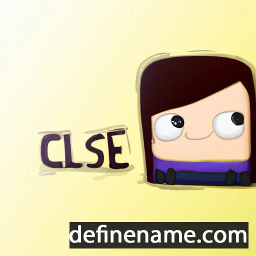 Ceslie cartoon