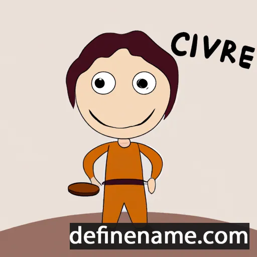 cartoon of the name Cevriye