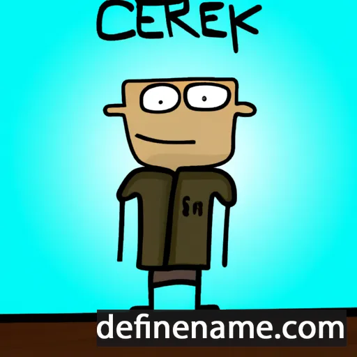 cartoon of the name Cezarek