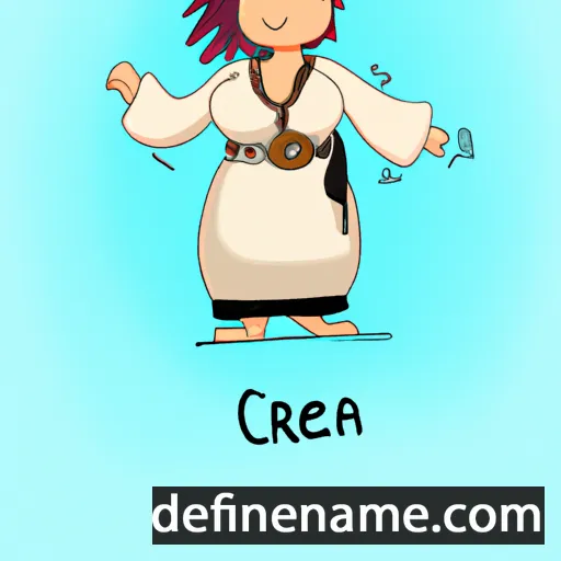 cartoon of the name Cezarija