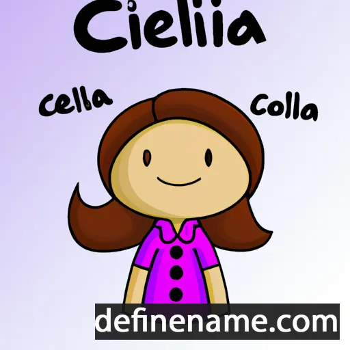 Cezilia cartoon