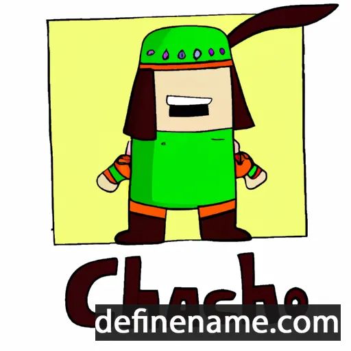 cartoon of the name Chaac