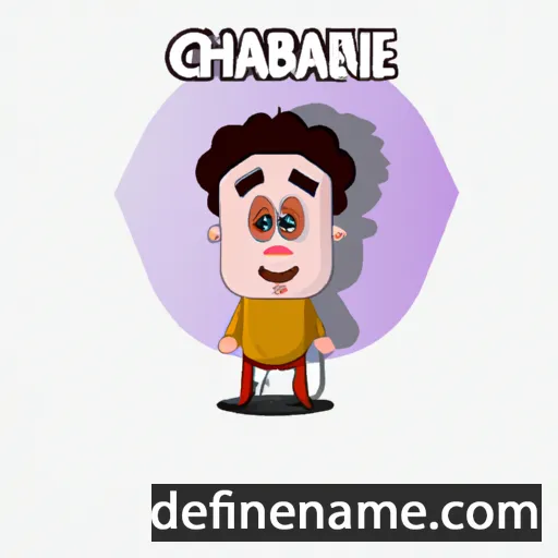 cartoon of the name Chabane