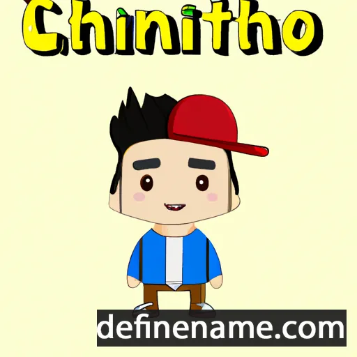 cartoon of the name Chacinto