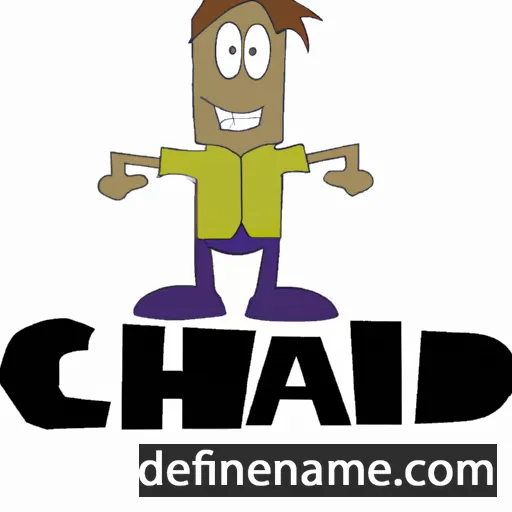 cartoon of the name Chadd