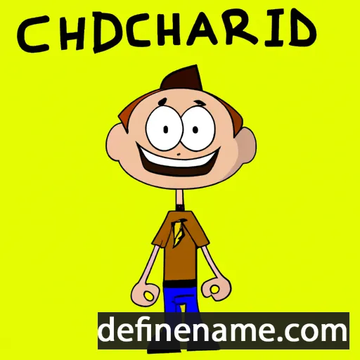 cartoon of the name Chadrick