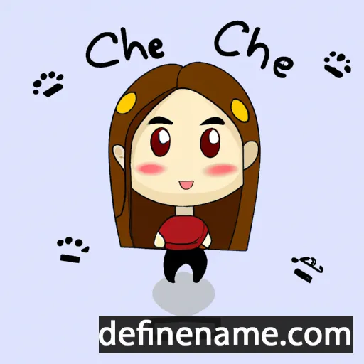 Chae-yeon cartoon