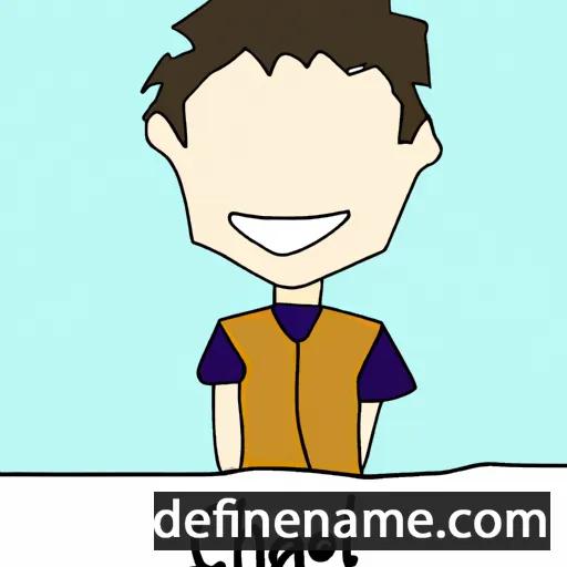 cartoon of the name Chael