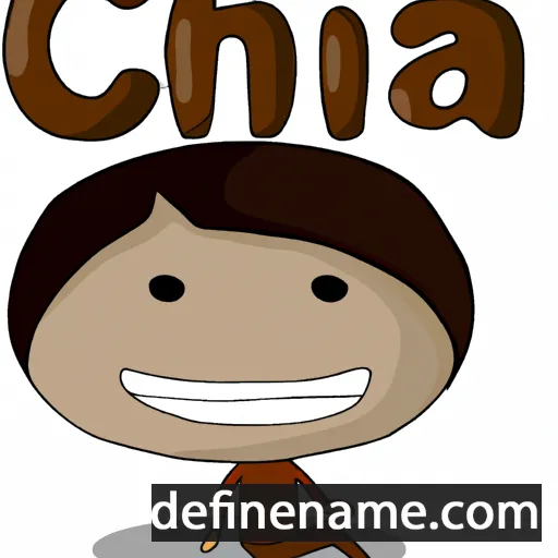 cartoon of the name Chai