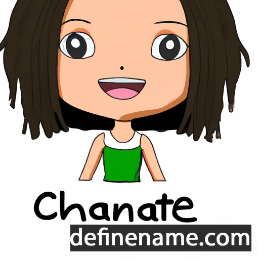 Chaianne cartoon