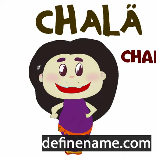 cartoon of the name Chailai