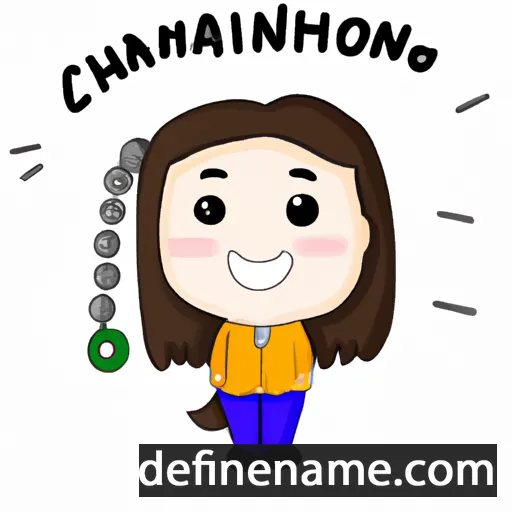 cartoon of the name Chainarong