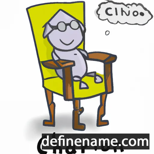 cartoon of the name Chairon