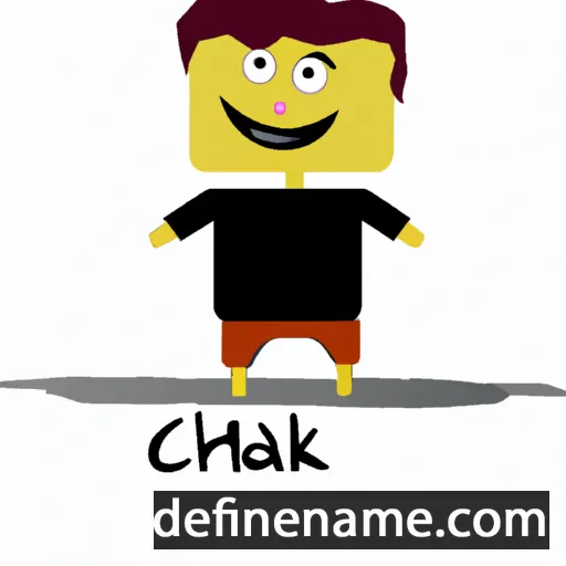 cartoon of the name Chak