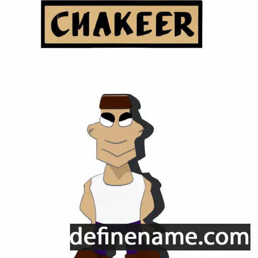 Chaker cartoon