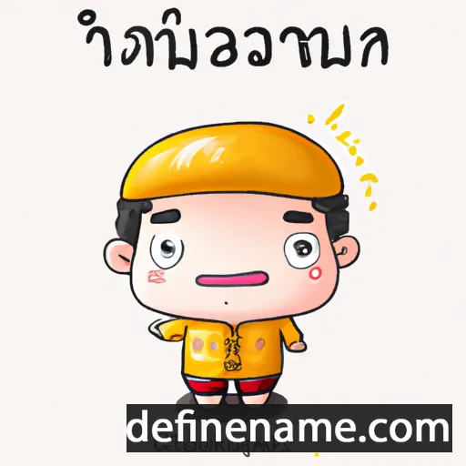 Chakkraphan cartoon