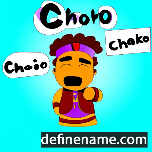 Chako cartoon