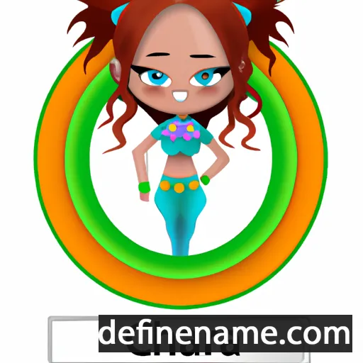 cartoon of the name Chakra