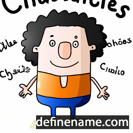 cartoon of the name Chalcis