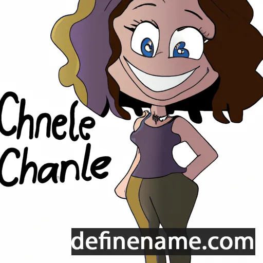 Chalene cartoon