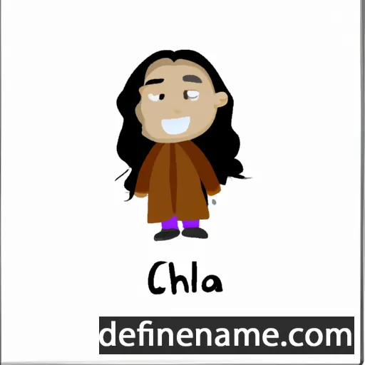 Chalia cartoon