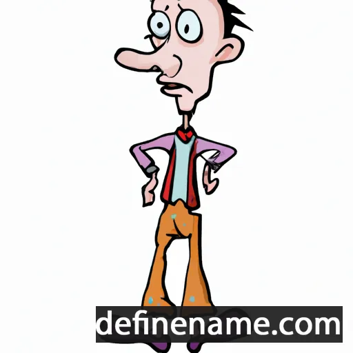 cartoon of the name Chalmers