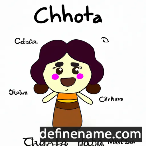 Chalottha cartoon