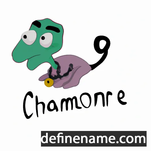 Chamelee cartoon