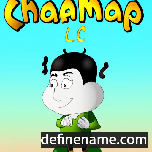 cartoon of the name Champa