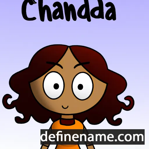 Chandria cartoon