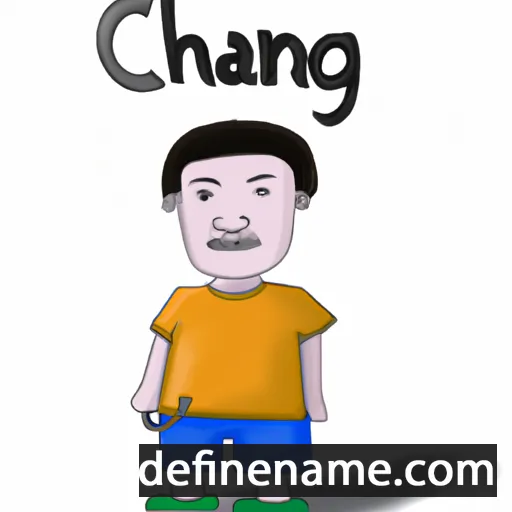 cartoon of the name Chang