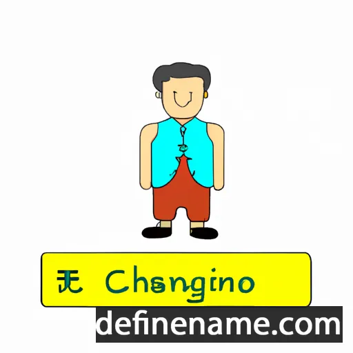 cartoon of the name Changping