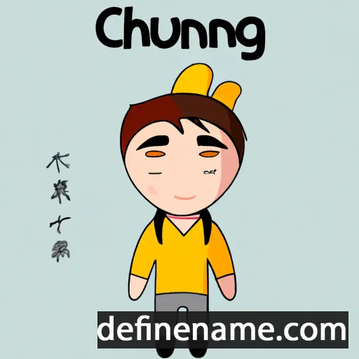 cartoon of the name Changyu