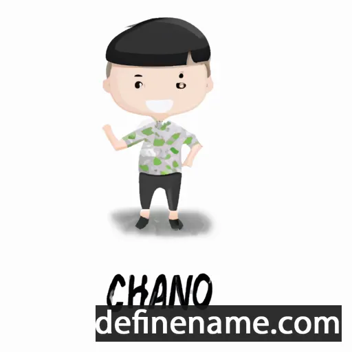 cartoon of the name Chanh