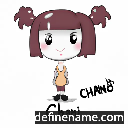 cartoon of the name Chani