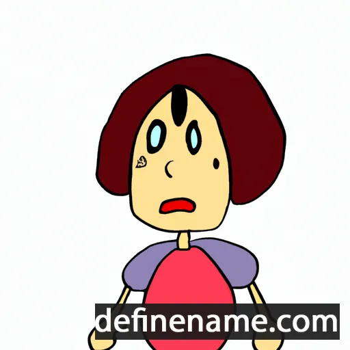 cartoon of the name Chann