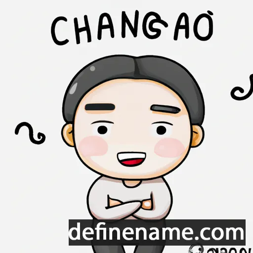 cartoon of the name Channarong